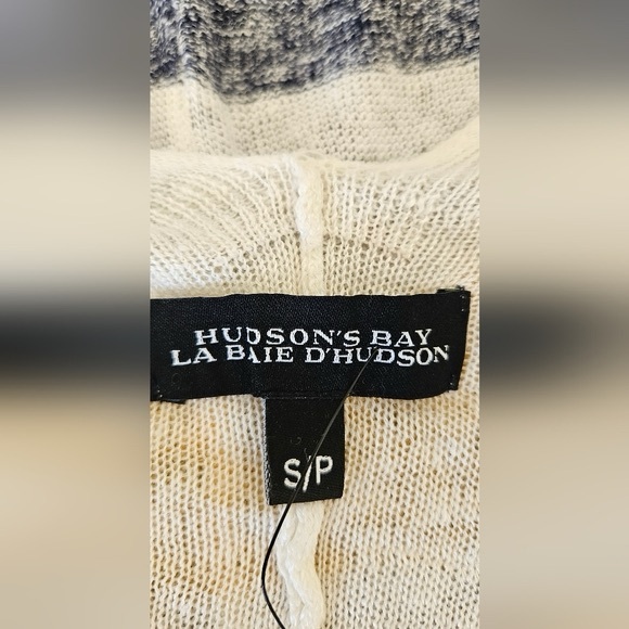Linen hudson bay multistripe cardigan - Picture 6 of 6